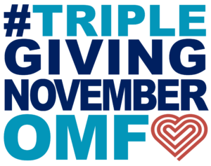 Triple Giving November OMF logo