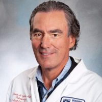 DR. David Systrom in lab coat